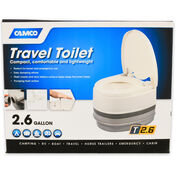 Camco Travel Toilet, 2.6 Gal.