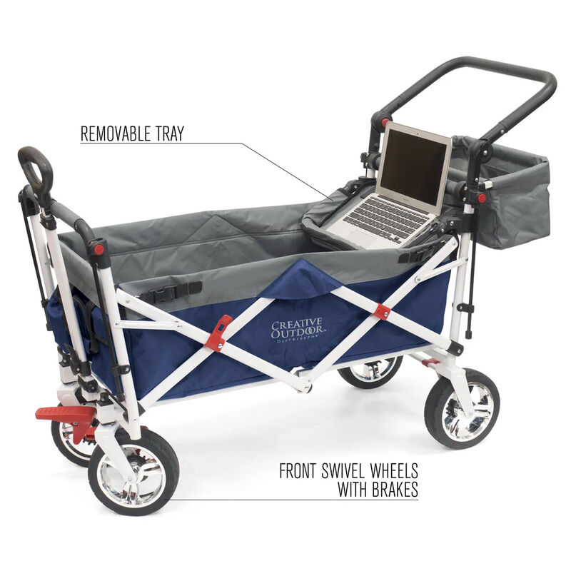 Creative Wagon Silver Series Stroller Push/Pull Folding Wagon image number 8