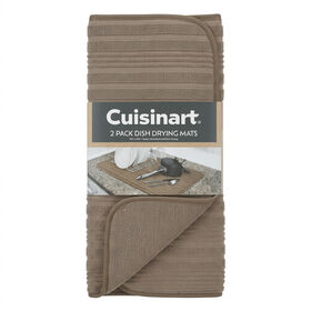 Cuisinart 2 Pack 18 in x 24 in Brown Dish Drying Mats