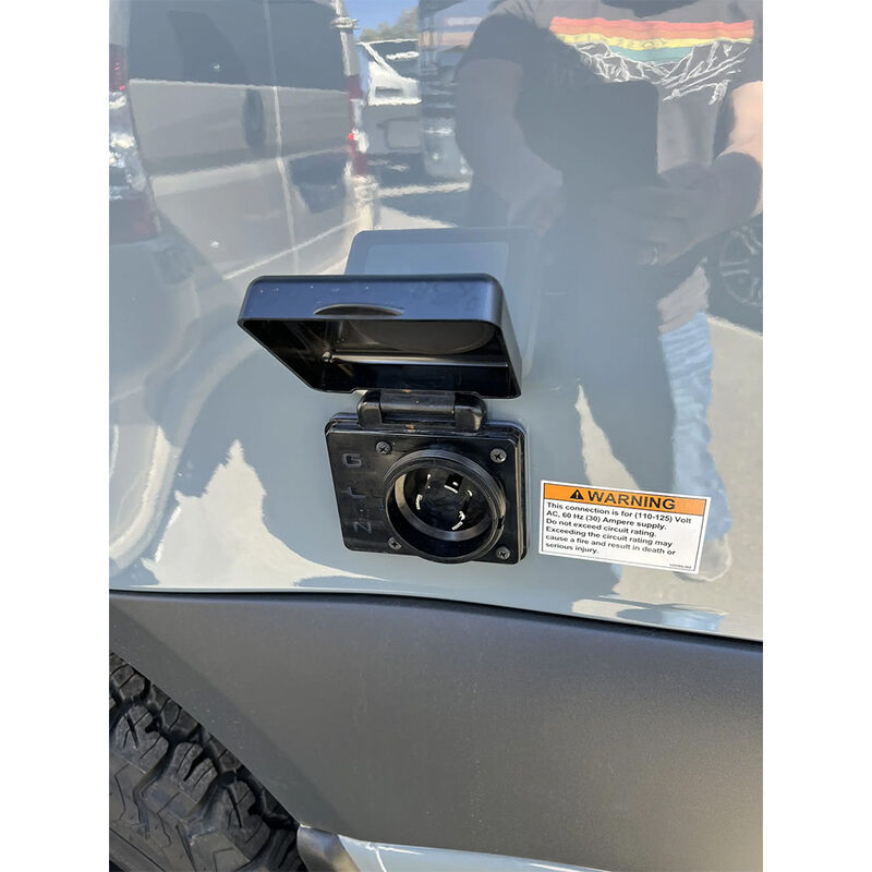 Power Watchdog SafeView Smart RV 30-Amp Power Inlet, White image number 8