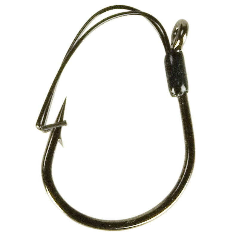 Gamakatsu Black Finesse Wide Gap Weedless Hooks image number 1