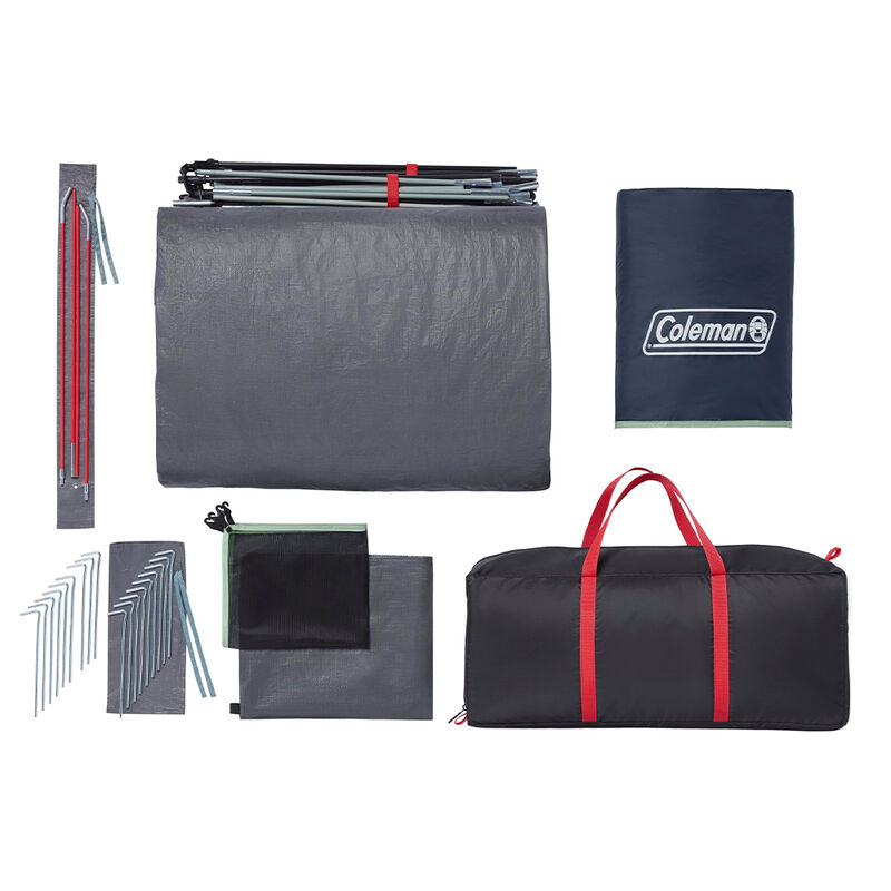 Coleman Skydome 12-Person Camping Tent XL, Blue Nights image number 4