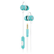 ECOXGEAR CB10 Wired Sportbuds Headphones, Mint
