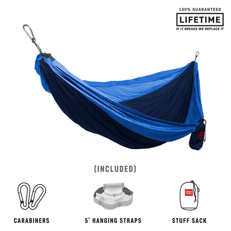 Grand Trunk Double Deluxe Hammock with Straps image number 19