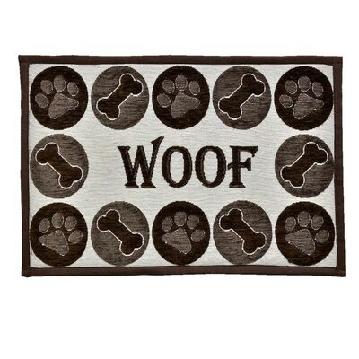 Woof Pet Food & Water Bowl Mat
