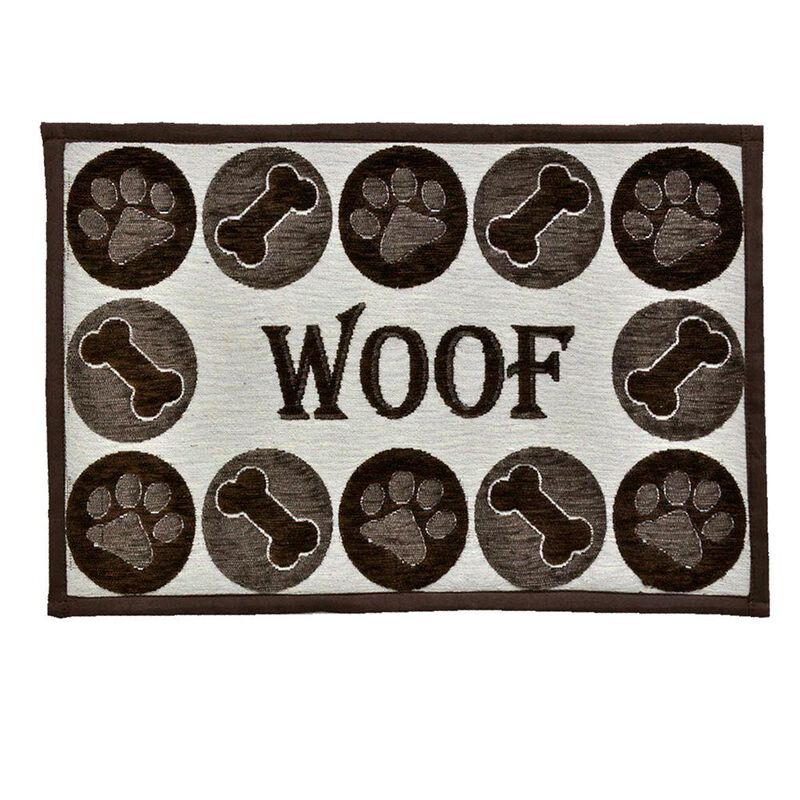 Woof Pet Food & Water Bowl Mat image number 3