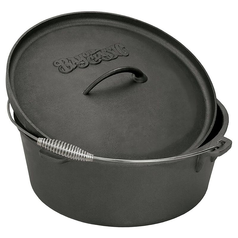 Bayou Classic&reg; 4-qt Cast Iron Dutch Oven image number 1