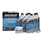 Quicksilver Oil Change Kit, 10W-30, Mercury/Mariner 150 HP Engines