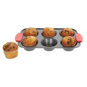 Silicone Handle Muffin Pan