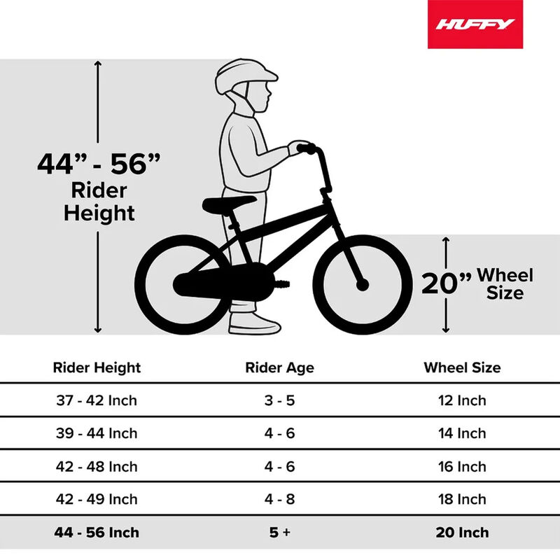 Huffy 20" Girls' Glitzy Bike - Lilac image number 3