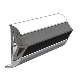 TACO Marine Aluminum Rub Rail, 1-1/2" x 5/8"