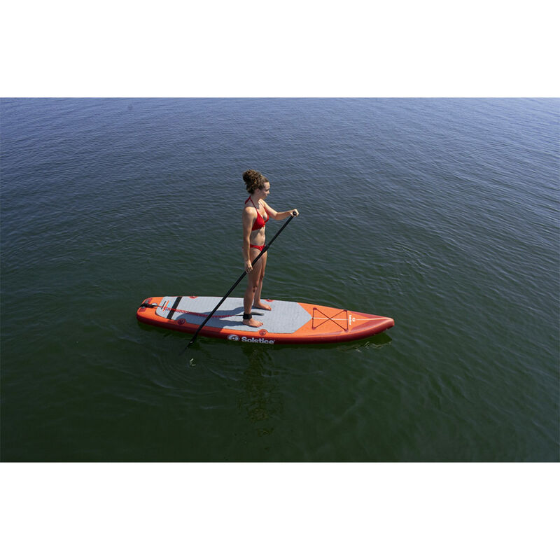 Solstice 10' Touring Inflatable Paddle Board (iSUP) Kit - Red image number 2