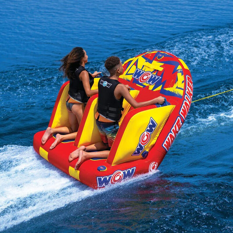 WOW 2-Rider Wake Walker Towable Tube image number 6