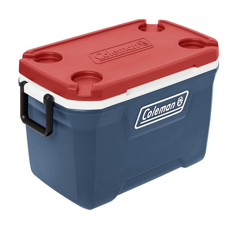 Coleman Classic Series 52-Quart Hard Cooler, Red/White/Blue