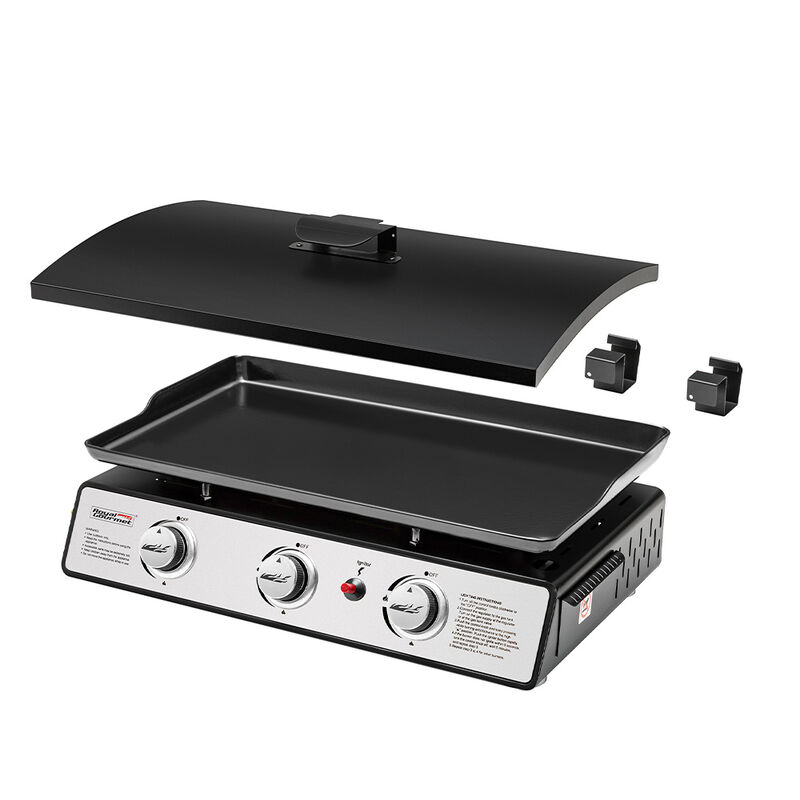 Royal Gourmet PD2301S 3-Burner Portable Gas Griddle image number 12