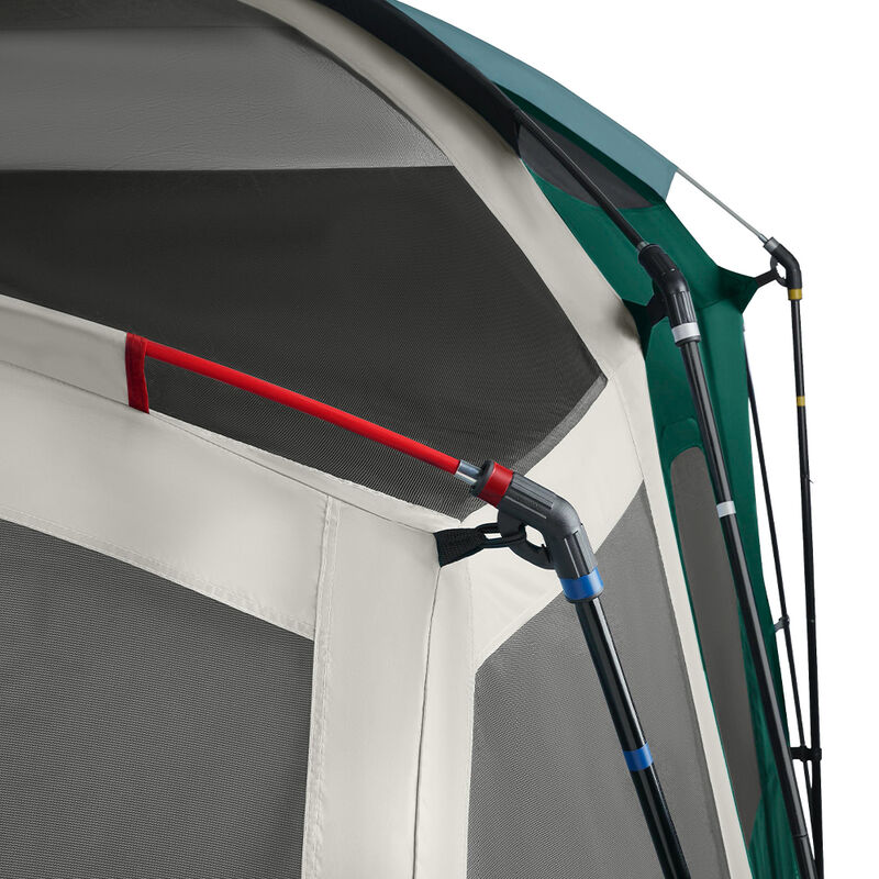 Coleman Skylodge 12-Person Camping Tent With Screen Room, Evergreen image number 3