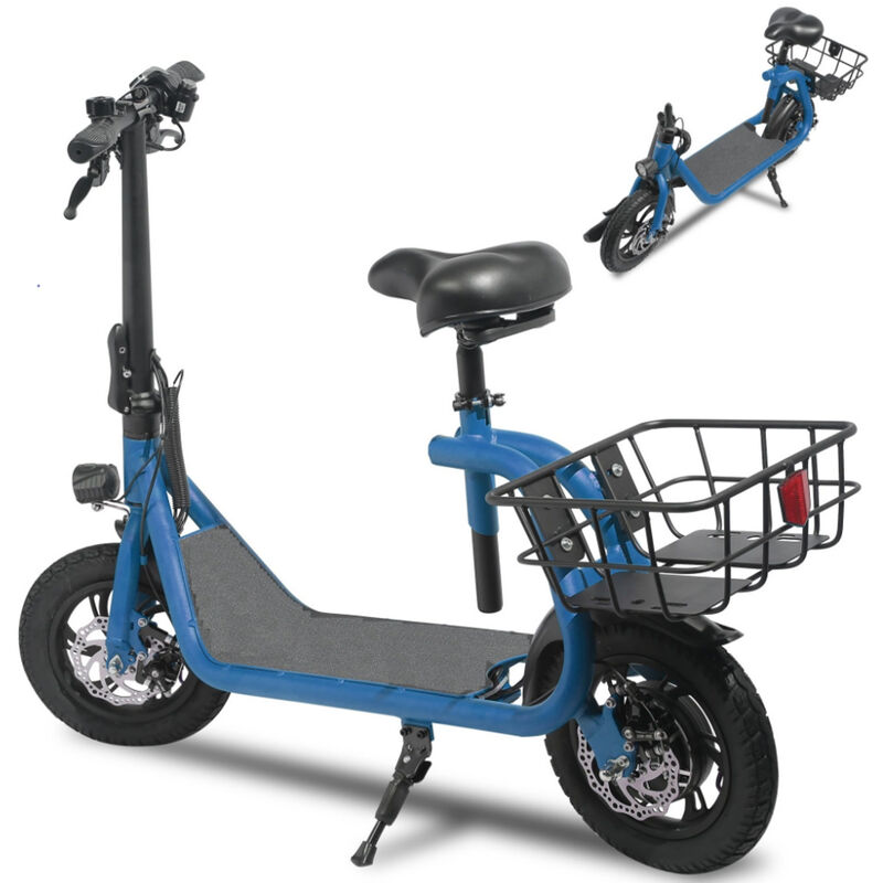 GlareWheel EB-C1 Electric Moped City Commuting Scooter image number 2
