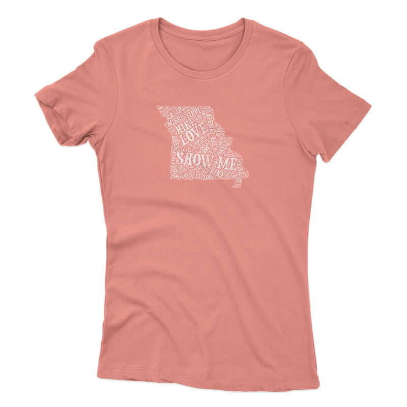 Points North Women's Word Cloud MO Short-Sleeve Tee image number 1