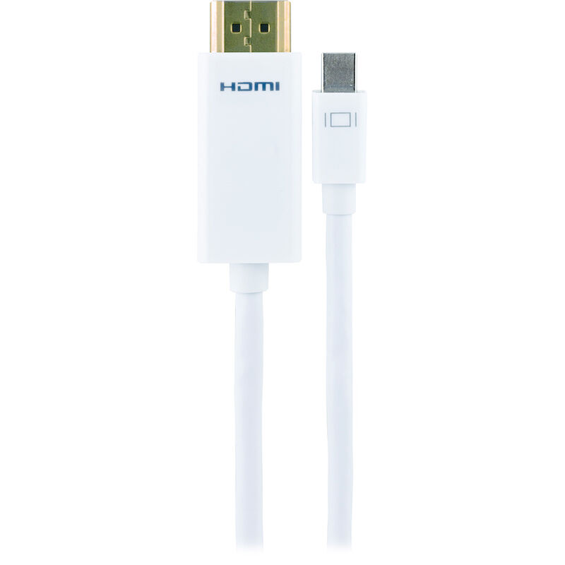 GE Mini DisplayPort to HDMI Cable, 6', White image number 2