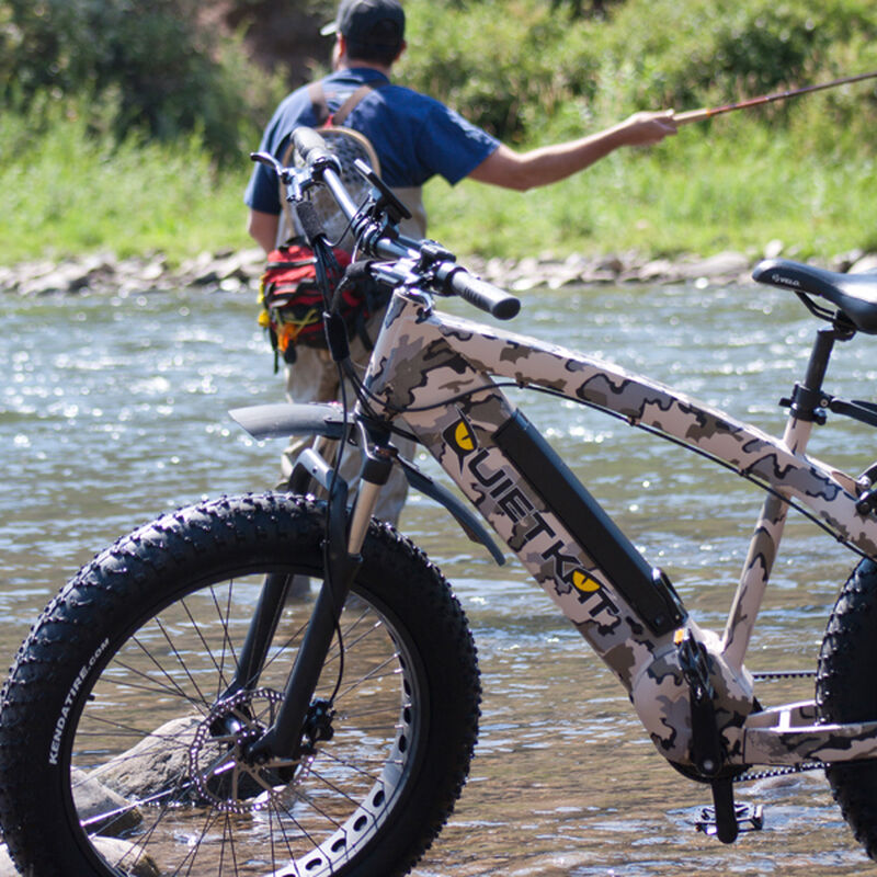 QuietKat Apex 1000-Watt Electric Mountain Bike 19", Camo image number 8