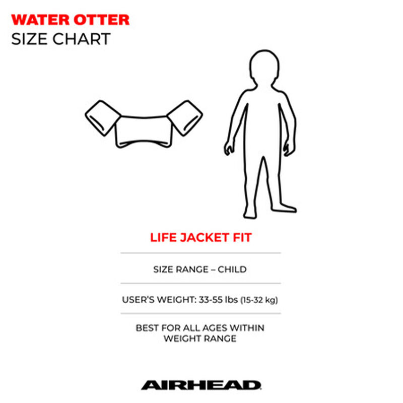 Airhead Water Otter Elite Child Life Vest image number 4