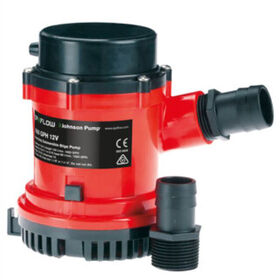 Johnson Pump Bilge Pump, Submersible; 1600 Gallon Per Hour