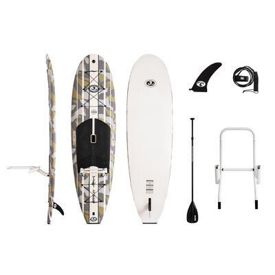 California Board Company 10' Marlin Fishing Stand-Up Paddleboard Package With Paddle And Leash