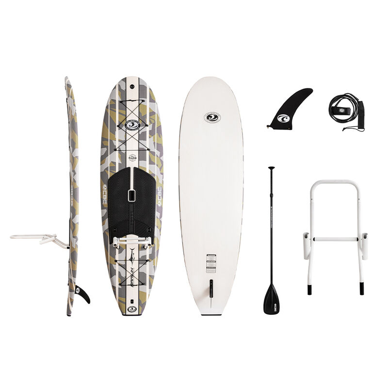 California Board Company 10' Marlin Fishing Stand-Up Paddleboard Package With Paddle And Leash image number 1