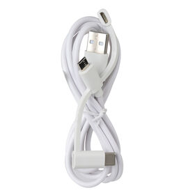 Vivitar 4' 3-in-1 Universal Charging Cable, White