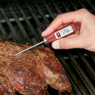 Escali Gourmet Digital Thermometer, Red