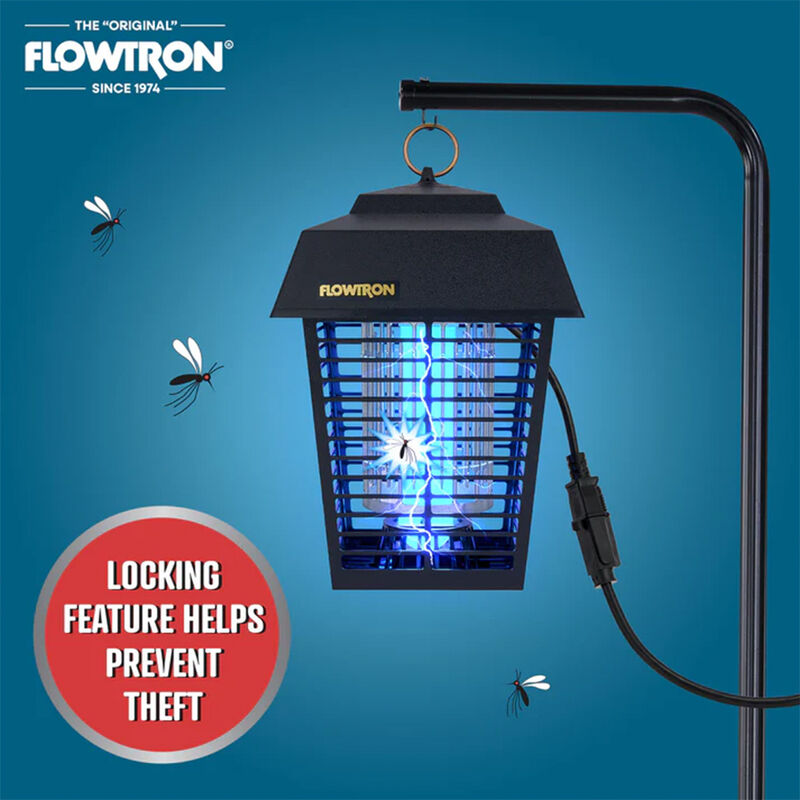 Flowtron SP-200 10 in Security Lantern Pole for Outdoor Bug Zappers  image number 2