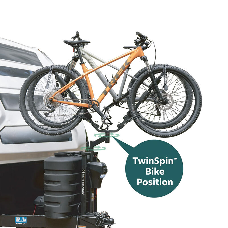 Lets Go Aero Jack-IT TS Two Bike TwinSpin Carrier image number 3