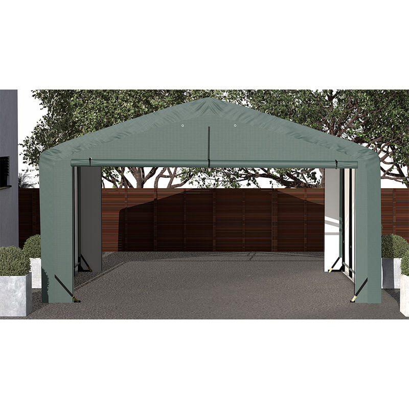ShelterLogic ShelterTube Garage, 20'W x 18'L x 12'H image number 3