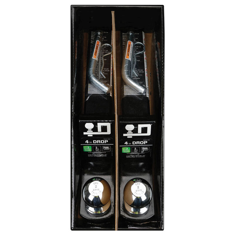 Draw-Tite Trailer Hitch Ball Mount Starter Kit, Fits 2 Inch Square Receiver, 4 Inch Drop, 7,500 lbs. Capacity image number 6