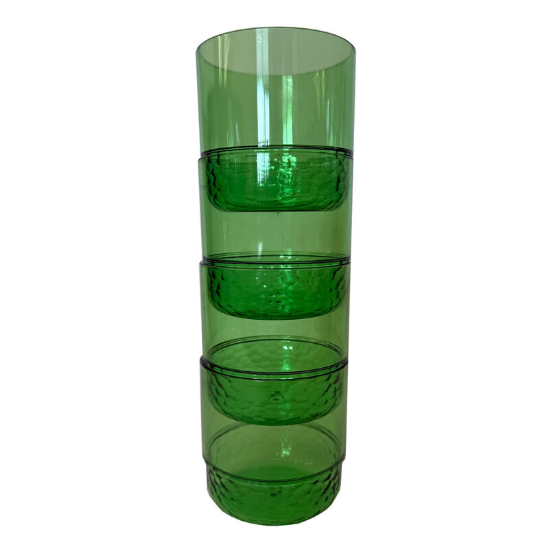 Phantom Chef Acrylic Pitcher with 4 Cups - Hunter Green image number 3