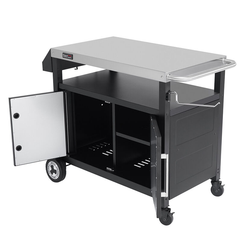 Royal Gourmet Movable Grill Prep Table with Storage image number 12