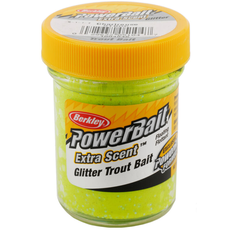Berkley PowerBait Glitter Trout Bait, 1-4/5-oz. Jar image number 2