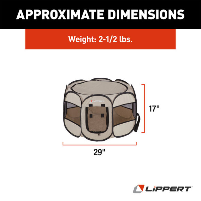 Lippert Portable Pet Playpen, Small / Medium image number 2