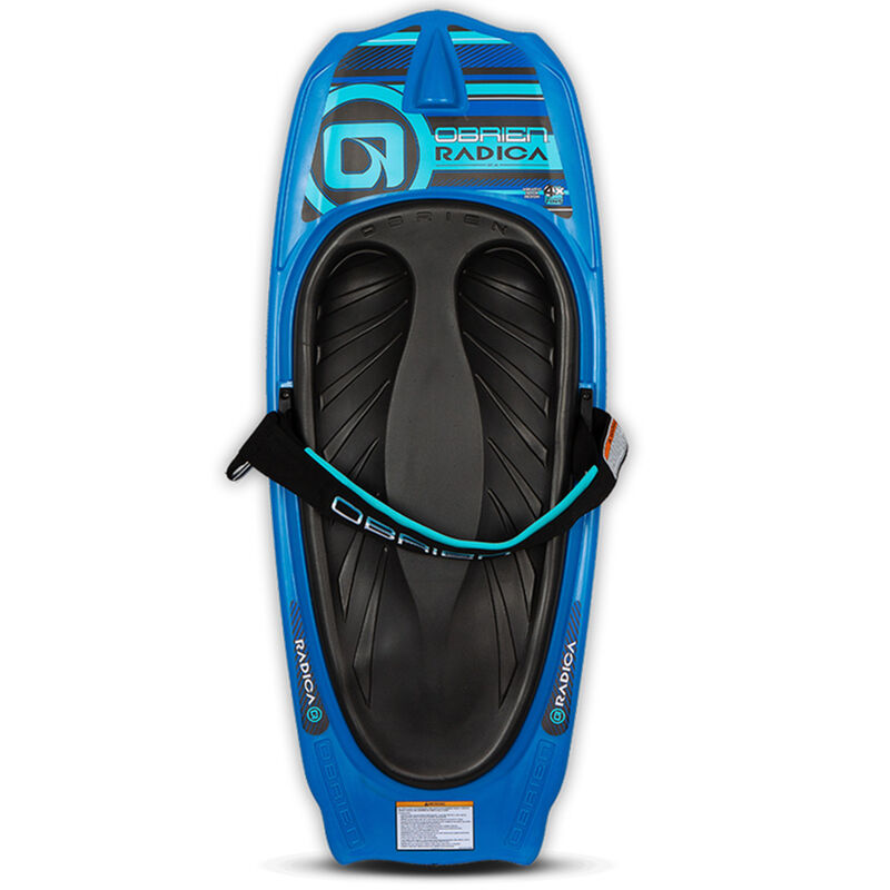 O'Brien Radica Kneeboard with Aquatic Hook&mdash;Blue/Black, Blemished