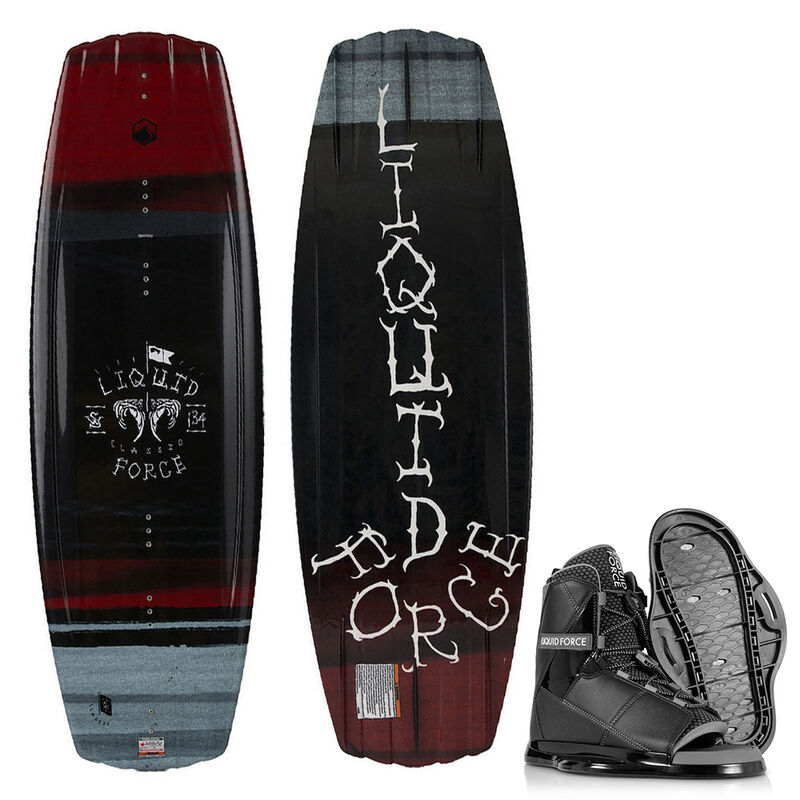 Liquid Force Classic Wakeboard with Transit Bindings image number 1