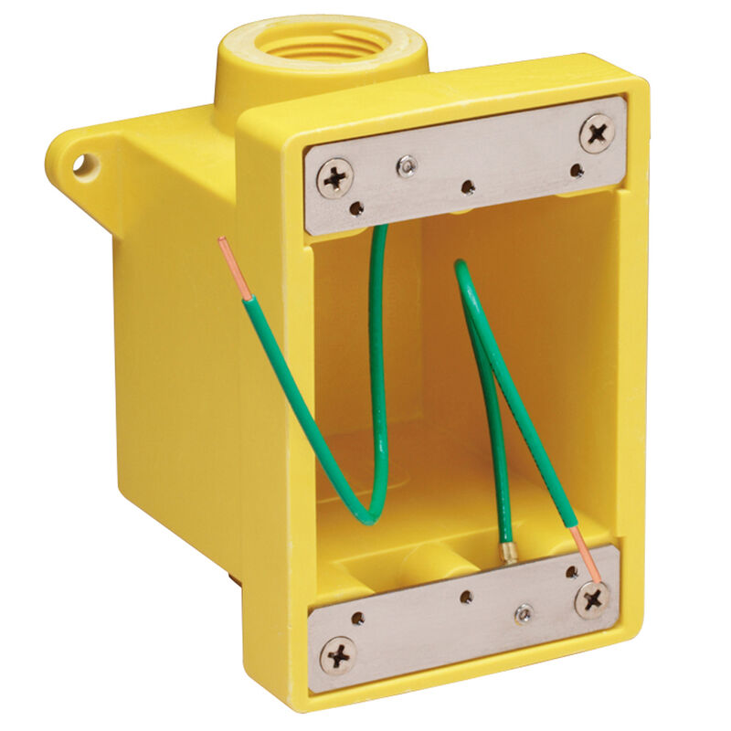 Marinco Yellow Fiberglass Box image number 1
