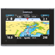 Simrad GO9 XSE Fishfinder Chartplotter With Basemap and HDI Transducer