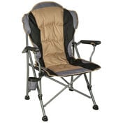 Venture Forward Deluxe Padded Quad Chair, Brown