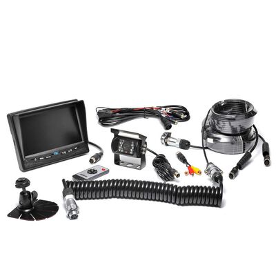 Rear View Camera System - One Camera Setup with Trailer Tow Quick Connect/Disconnect Kit