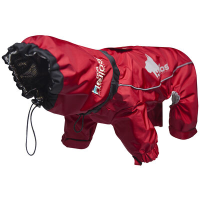 Helios Weather-King Ultimate Windproof Full Bodied Pet Jacket, Red Medium