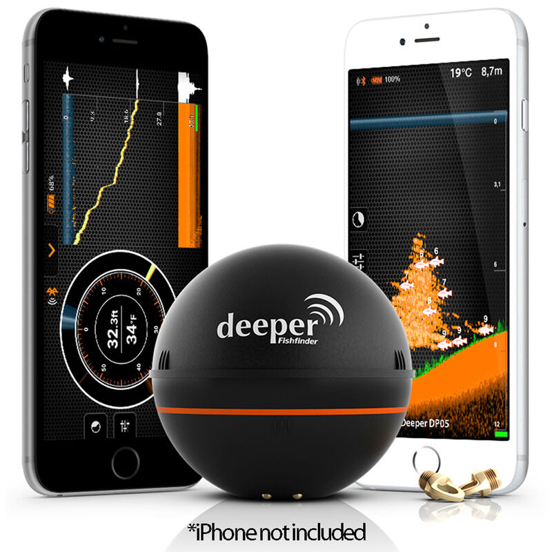 Deeper Smart Portable Fishfinder For Smartphone Or Tablet image number 1