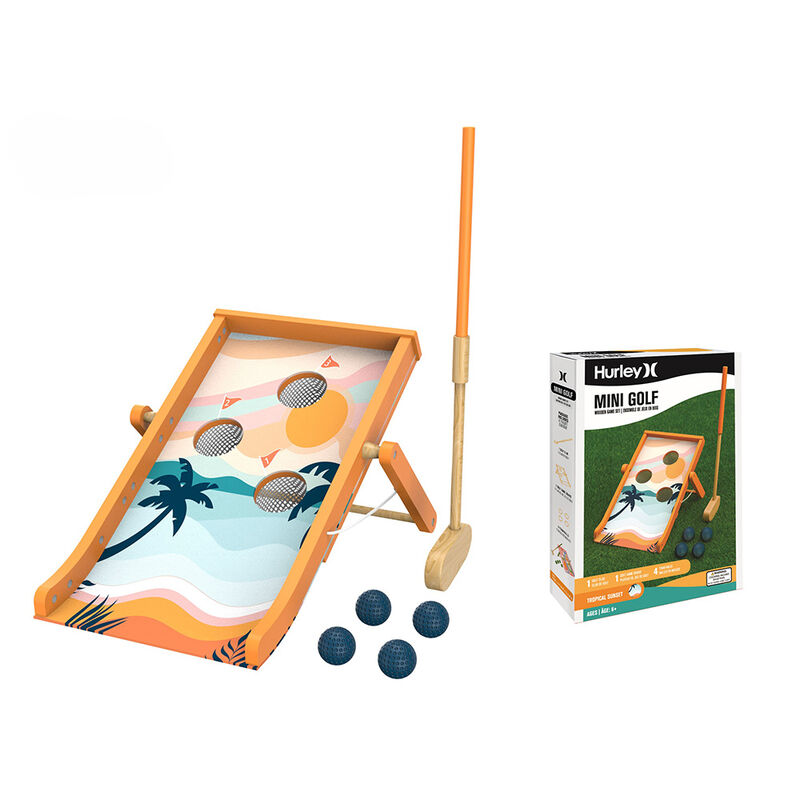 Hurley Wooden Mini Golf set