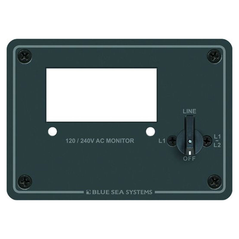 Blue Sea 120/240V AC Digital Meter Panel image number 1