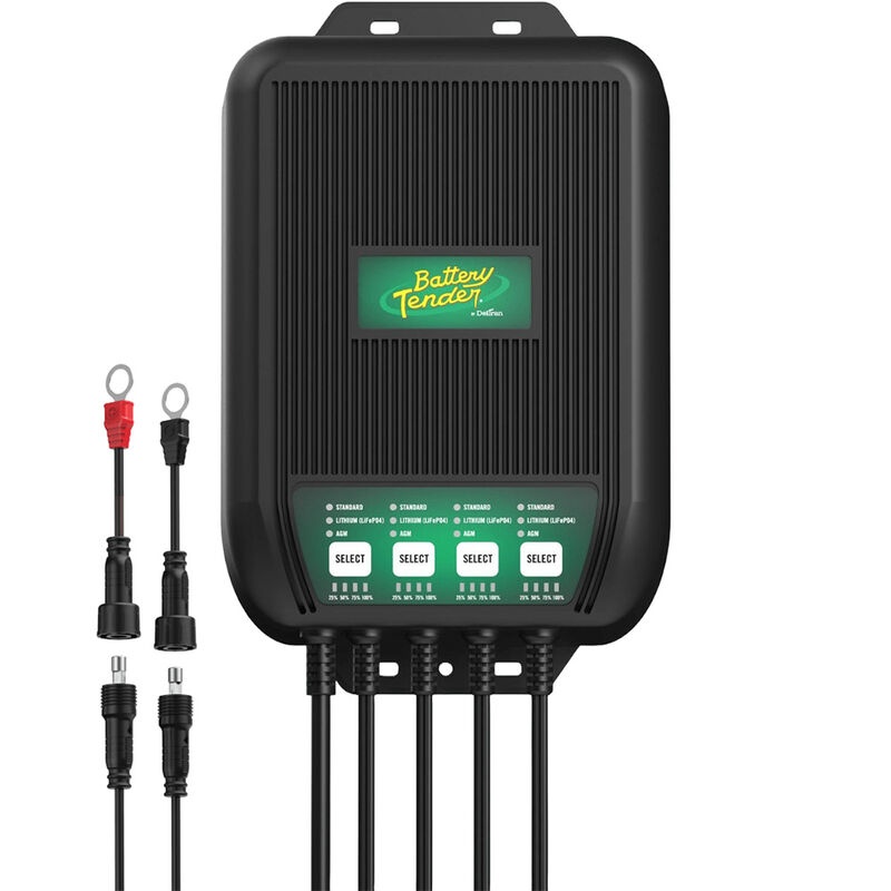 Battery Tender WaveCharge Pro 4-Bank 12V 40 Amp BC and Maintainer