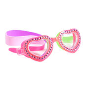 Youth Heart Glitter Goggles
